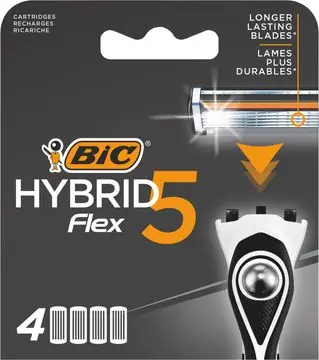 BIC Hybrid Flex 5 Rakblad | Skynda dig