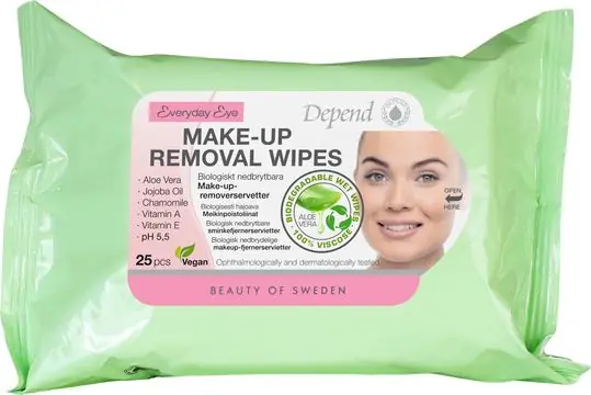 Nyinkommet - Depend Make-Up Removal Wipes