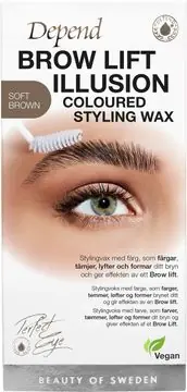 Depend Pe Brow Illusion Wax Soft Brown | Kampanjpris