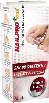 Nailpro Plus Nagelsvamp Lack - Försäljningssuccé