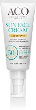 ACO Sun Face Cream Age Defense SPF50 | Bara idag