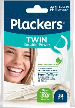 Plackers Twin - Expressfrakt