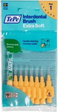 Ta chansen - TePe Mellanrumsborstar Extra Soft Orange 0,45 mm