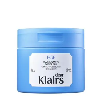 Klairs Blue EGF Calming Toner Pad 150 ml | Kundfavorit