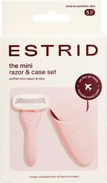 Estrid Mini Razor & Case Set Bloom | Specialerbjudande