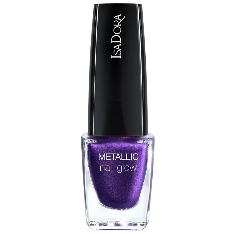 IsaDoraMetallic Nail GlowPurple Passion 6 ml - Finns tillgänglig