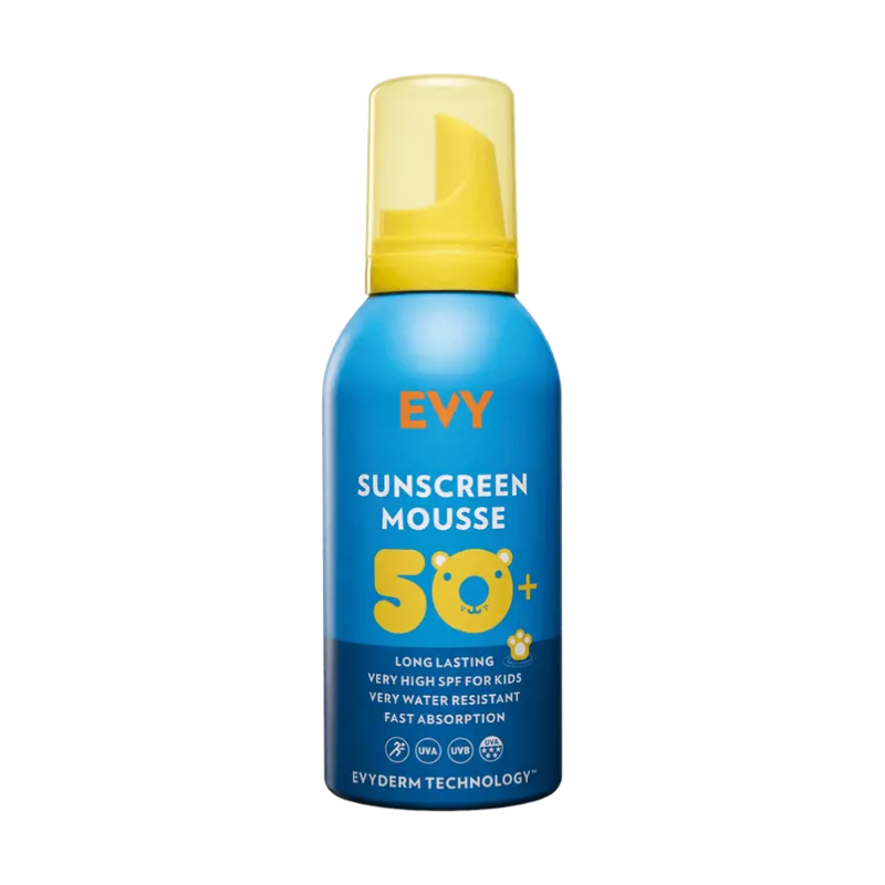 Spara mer | EVY Sunscreen Mousse SPF 50 For Kids 150ml