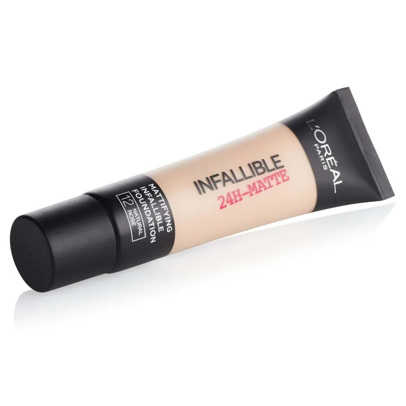 L‘Oréal Infallible 24H-Matte 12 Natural Rose Tube 35ml - I lager