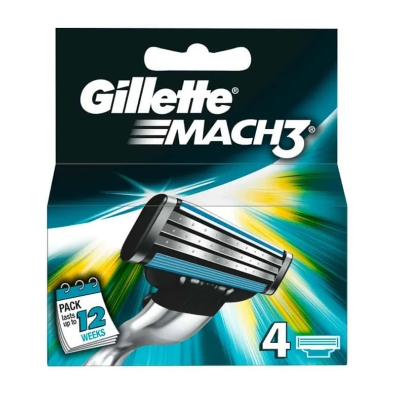 Gillette Mach3 HD 4-pack - Begränsat lager