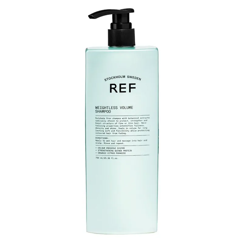 REF Weightless Volume Shampoo 750ml - Väl omtyckt