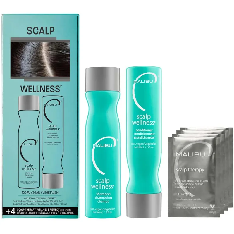 Handla säkert - Malibu C Scalp Therapy Collection Kit
