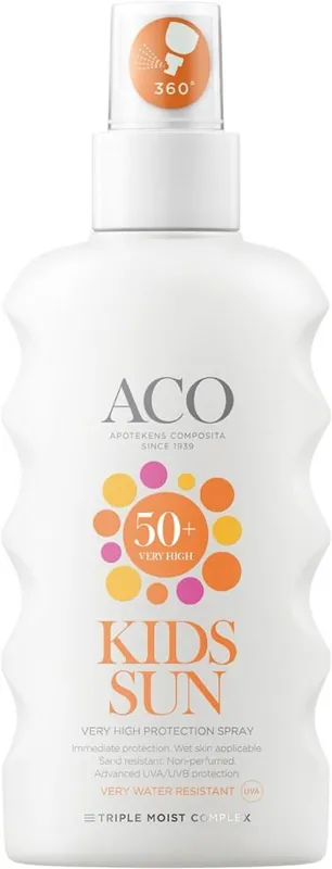 Köp direkt - ACO Sol Kids Spray Spf 50+175ml