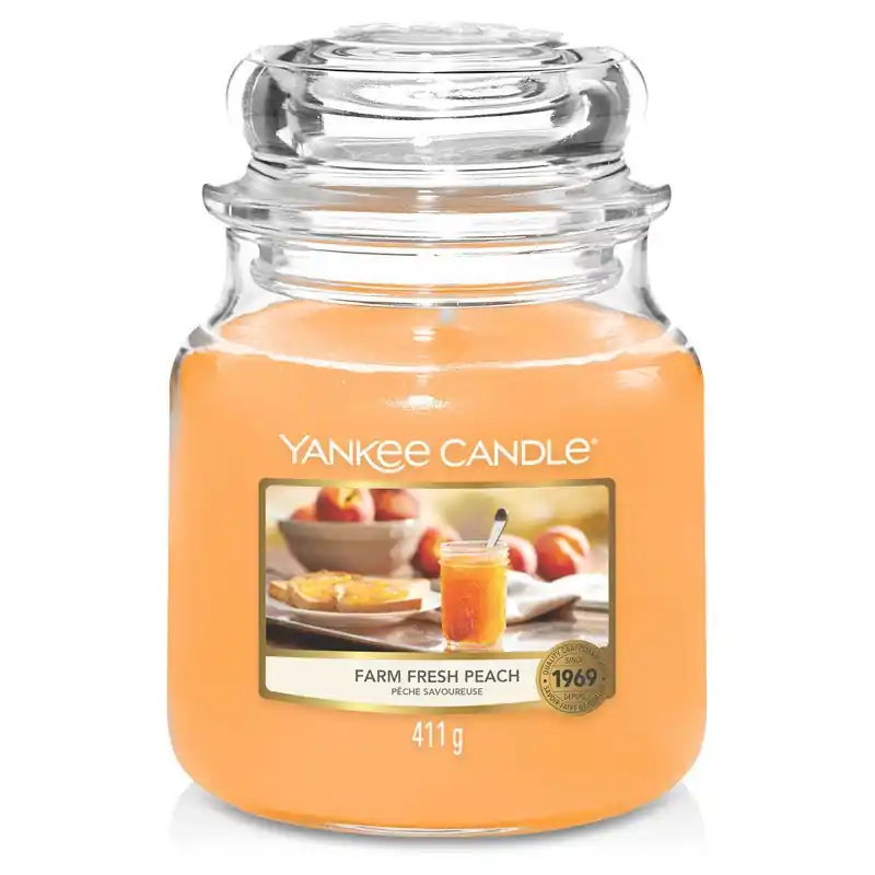 Yankee Candle Classic Medium Farm Fresh Peach | Kundfavorit