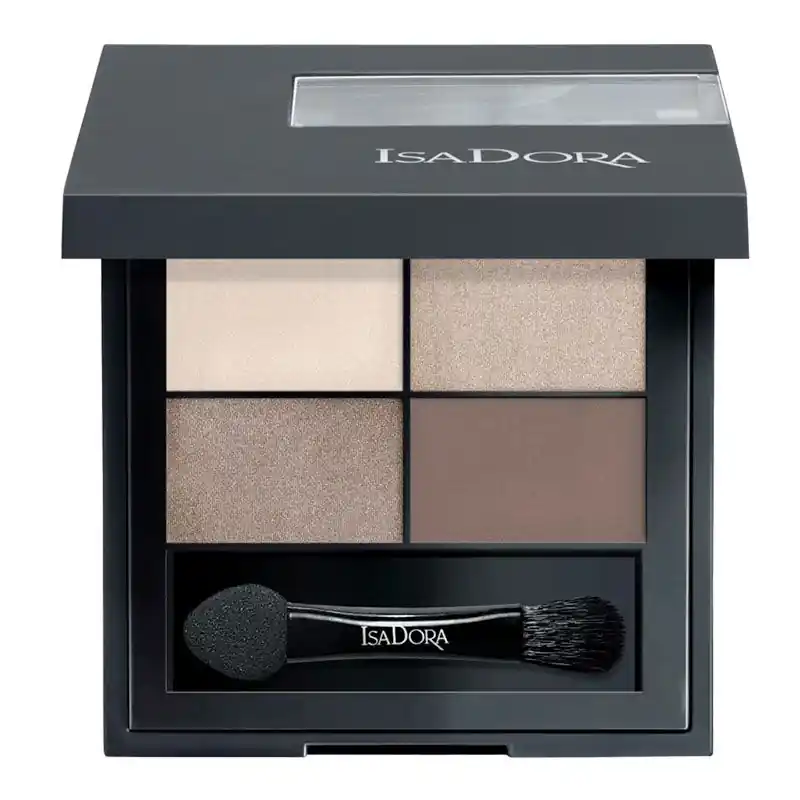 Endast ett fåtal kvar - Isadora Eyeshadow Quartet Cappuccino