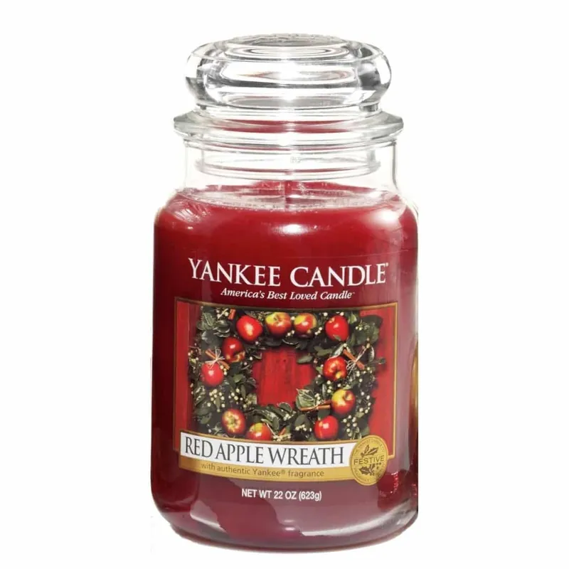 Yankee Candle Large Red Apple Wreath - Ny produkt