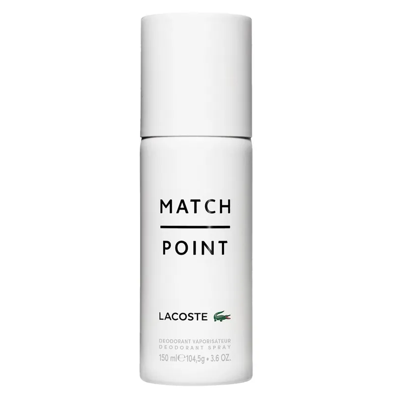 Lacoste Match Point Deo Spray 150ml - Toppkvalitet
