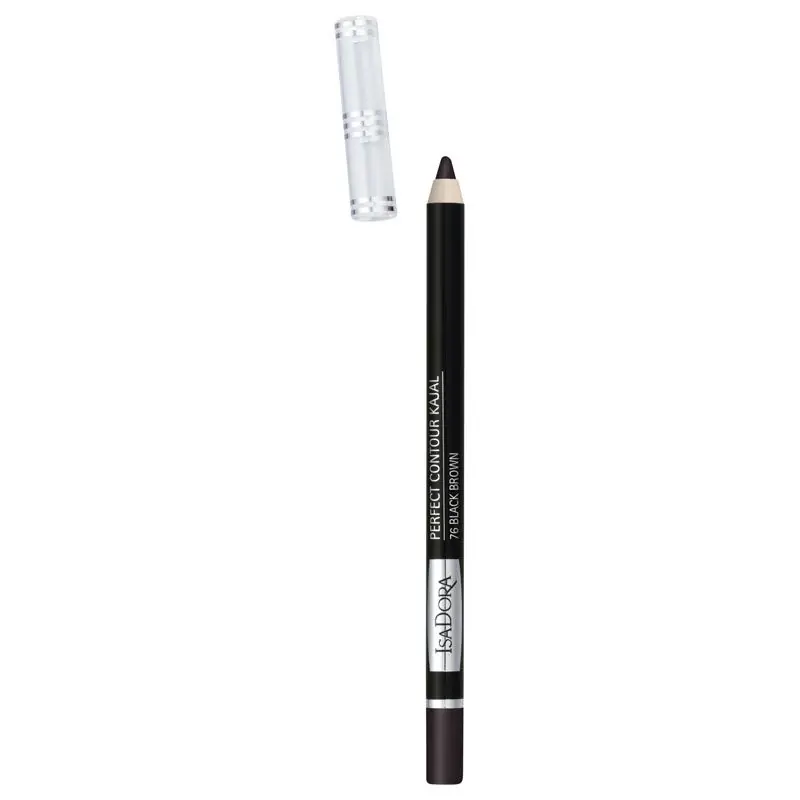 IsaDora Perfect Contour Kajal 76 Black Brown - Rea